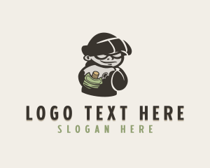 Money Thief Burglar Logo