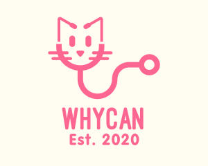 Veterinary Clinic - Pink Cat Veterinary logo design