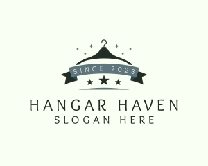 Hanger - Stars Hanger Banner logo design