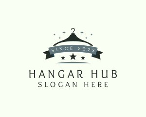 Stars Hanger Banner logo design