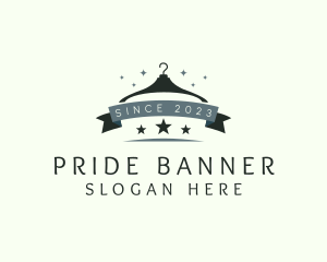 Stars Hanger Banner logo design