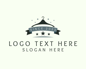 Laundromat - Stars Hanger Banner logo design