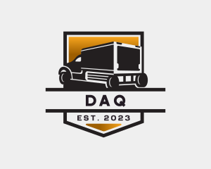 Shipment - Delivery Truck Cargo logo design