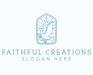 Faith - Dove Church Fellowship logo design