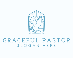 Pastor - Dove Church Fellowship logo design