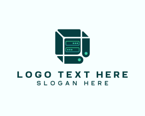 Upload - Tech Cube Server logo design