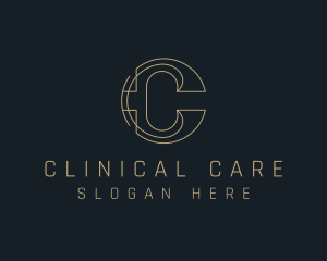 Modern Letter C Company logo design