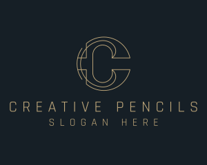 Modern Letter C Company logo design