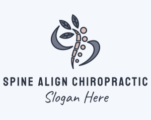 Chiropractic Physiotherapy Massage logo design