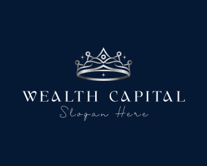 Luxury Crown Ring logo design