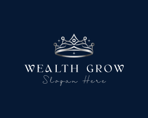 Luxury Crown Ring logo design