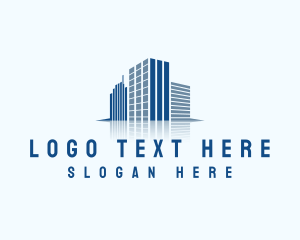 City - Building Structure Tower logo design