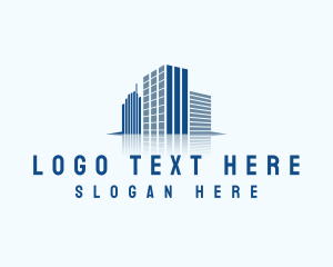 Vc - Building Structure Tower logo design