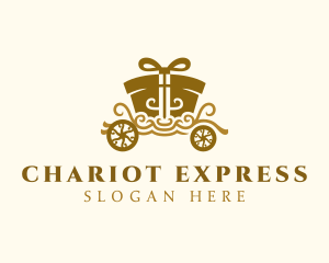 Gift Present Carriage logo design