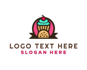 Chef - Cupcake Cookie Treats logo design