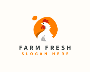 Chicken Livestock Farm logo design