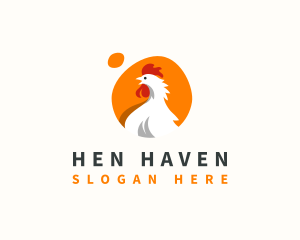 Chicken Poultry Farm logo design