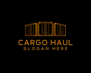 Import Shipping Container Storage logo design