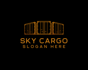 Import Shipping Container Storage logo design