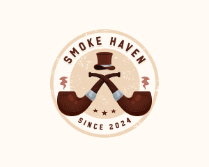 Tobacco - Tobacco Smoking Pipe logo design