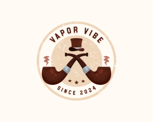 Tobacco Smoking Pipe logo design