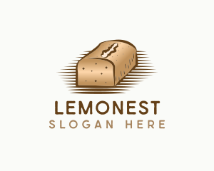 Homemade - Loaf Bread Dessert logo design