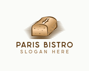 Loaf Bread Dessert logo design