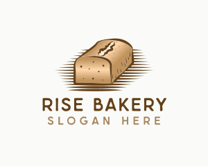 Loaf Bread Dessert logo design