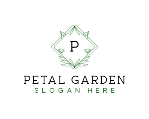 Petal - Diamond Decorative Floral logo design