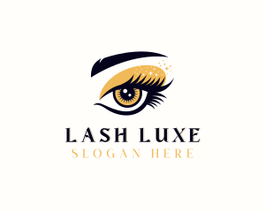 Makeup Artist Eyelashes Beautician  logo design