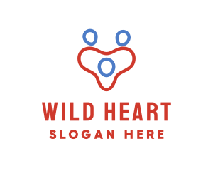 Family Heart Parenting logo design