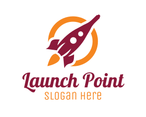 Takeoff - Wine Bottle Rocket logo design