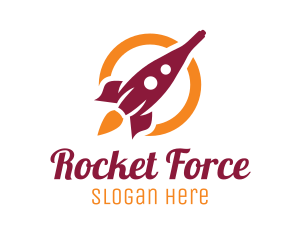 Missile - Wine Bottle Rocket logo design