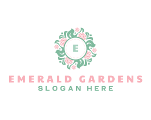 Rose Flower Florist logo design