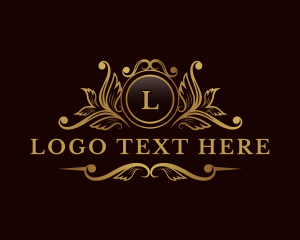 Elegant Floral Decoration Logo