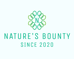 Natural Leaves Spa logo design