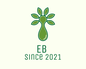 Oil - Green Plant Extract logo design