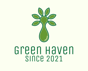 Green Plant Extract  logo design