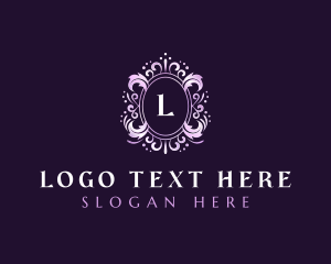 Ornamental Decorative Feminine logo design