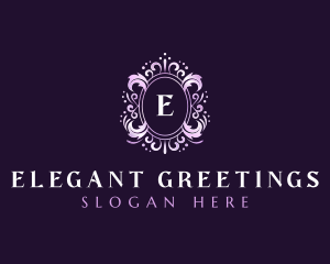 Ornamental Decorative Feminine logo design