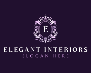 Ornamental Decorative Feminine logo design