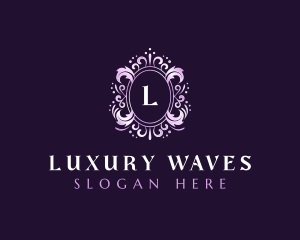 Ornamental Decorative Feminine logo design