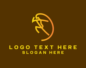 Jogging - Running Exercise Workout logo design