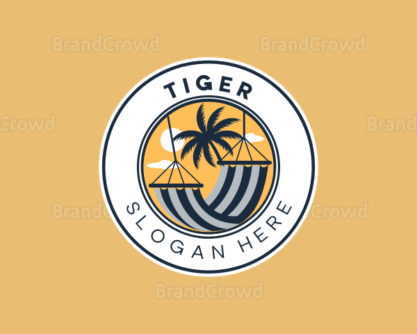 Tropical Outdoor Hammock Logo