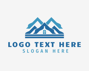 Roof - Blue House Roofing logo design