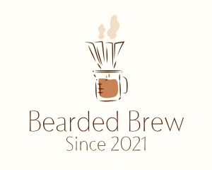 Brewed Coffee Filter logo design