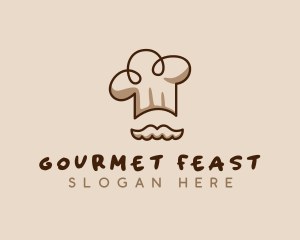 Gourmet Cuisine Toque logo design