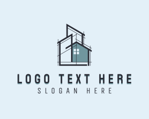 Real Estate - Architectural Building Structure logo design