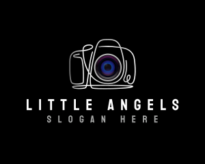 Cinematographer - Camera Photography Lens logo design