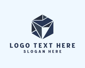 Game Developer - Tech Gaming Cube logo design